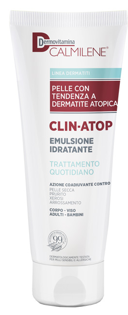 DERMOVITAMINA CALMILENE CLIN-ATOP EMULSIONE IDRATANTE TRATTAMENTO QUOTIDIANO PER PELLE CON TENDENZA A DERMATITE ATOPICA 400 ML - FarmaLucia