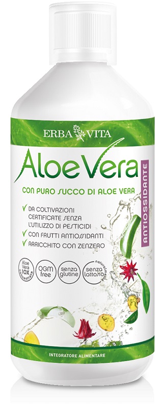 ALOE VERA PURO SUCCO ANTIOSSIDANTE 1 LITRO - FarmaLucia