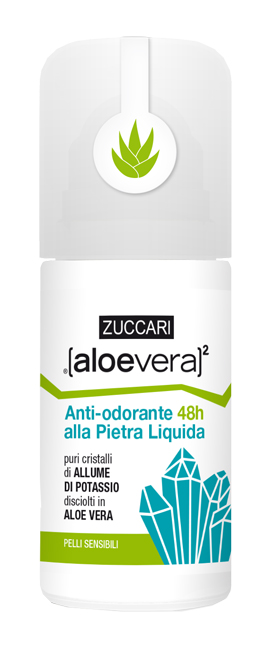 ALOEVERA2 ANTIODORE PIETRA LIQUIDO ROLL ON 50 ML - FarmaLucia