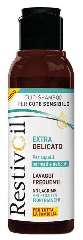 RESTIVOIL EXTRA DELICATO PER CAPELLI NORMALI E DELICATI LAVAGGI FREQUENTI 100 ML - FarmaLucia