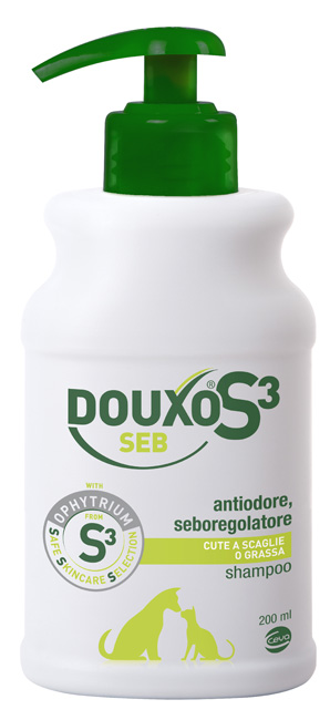 DOUXO S3 SEB SHAMPOO FLACONE 200 ML - FarmaLucia