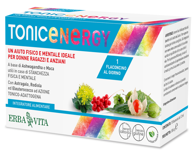 TONIC ENERGY 10 FLACONCINI DA 12 ML - FarmaLucia