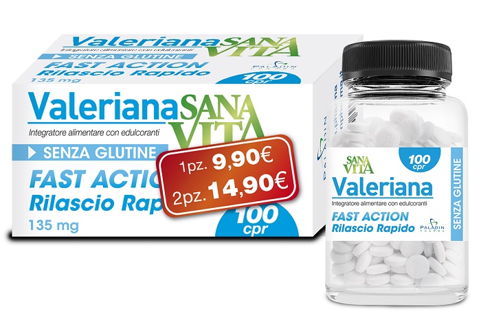 SANAVITA VALERIANA 100 COMPRESSE - FarmaLucia