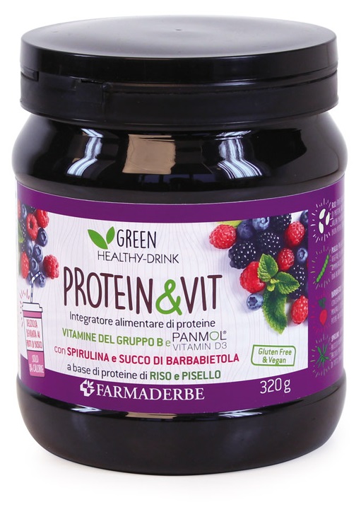 PROTEIN & VIT FRUTTI DI BOSCO 320 G - FarmaLucia