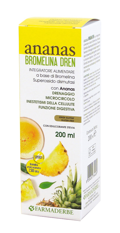 ANANAS BROMELINA DREN 200 ML - FarmaLucia