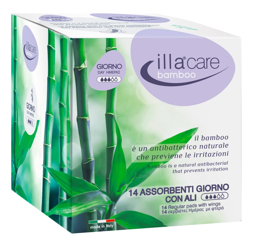 ILLA CARE BAMBOO ASSORBENTE GIORNO 14 PEZZI - FarmaLucia