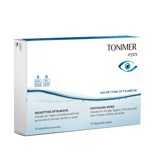 TONIMER EYES SALVIETTINE OFTALMICHE 16 PEZZI - FarmaLucia