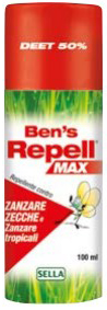 BEN'S REPELLENTE BIOCIDA 50% 100 ML - FarmaLucia