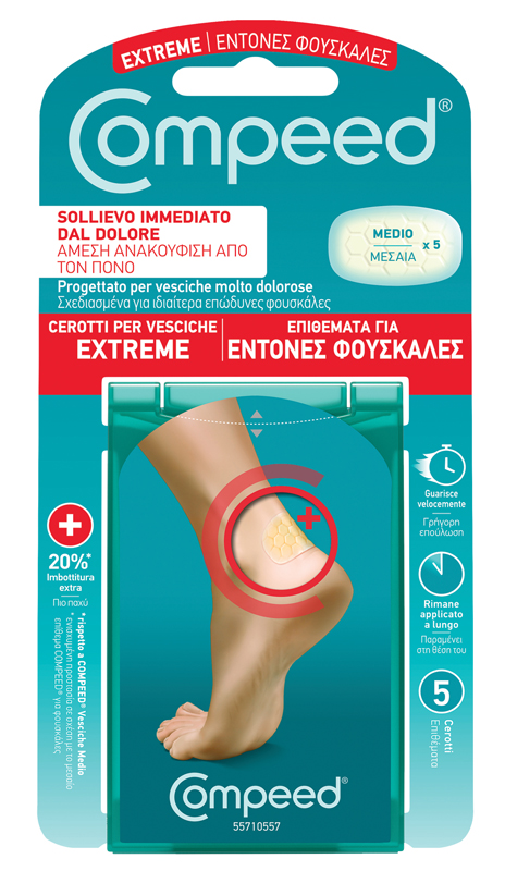 COMPEED CEROTTI PER VESCICHE EXTREME 5 PEZZI - FarmaLucia