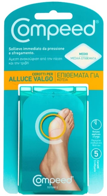 COMPEED CEROTTI PER ALLUCE VALGO 5 PEZZI - FarmaLucia