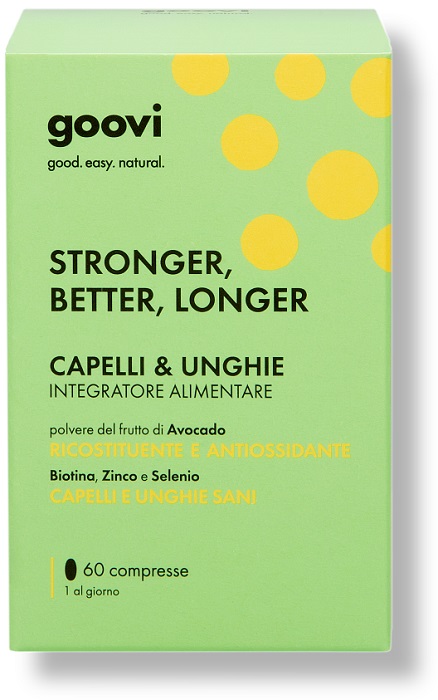 GOOVI CAPELLI&UNGHIE 60 COMPRESSE - FarmaLucia