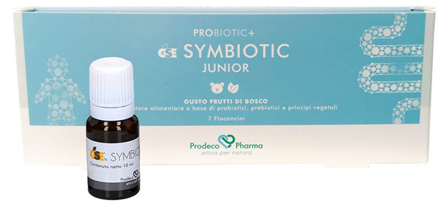 PROBIOTIC+ GSE SYMBYOTIC JUNIOR FRUTTI DI BOSCO 7 FLACONCINI - FarmaLucia