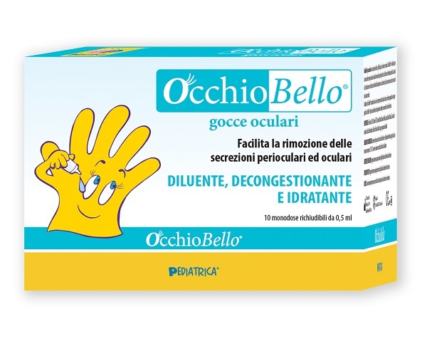OCCHIOBELLO GOCCE OCULARI 10 FLACONCINI MONODOSE RICHIUDIBILI DA 0,5 ML - FarmaLucia