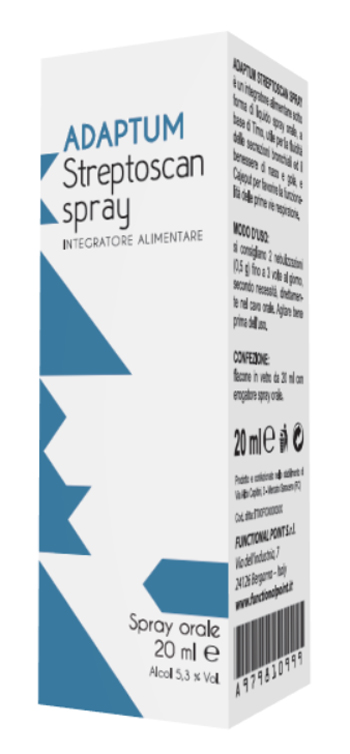 ADAPTUM STREPTOSCAN SPRAY 20 ML - FarmaLucia