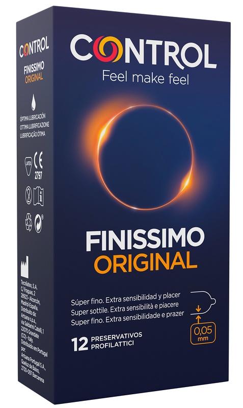 CONTROL FINISSIMO ORIGINAL 12 PEZZI - FarmaLucia