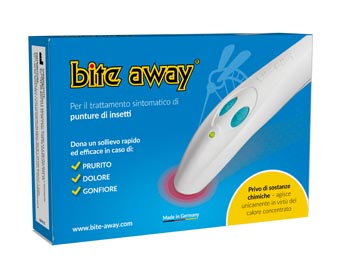 BITE AWAY DISPOSITIVO ELETTRONICO PER IL TRATTAMENTO DELLE PUNTURE DI INSETTI - FarmaLucia