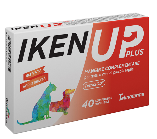 IKEN UP PLUS CANI GATTI PICCOLA TAGLIA SCATOLA 40 COMPRESSE - FarmaLucia