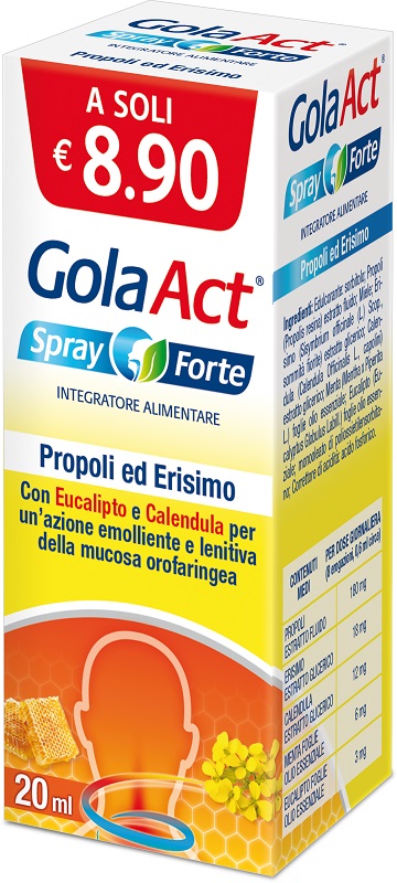 GOLA ACT SPRAY FORTE 20 ML - FarmaLucia