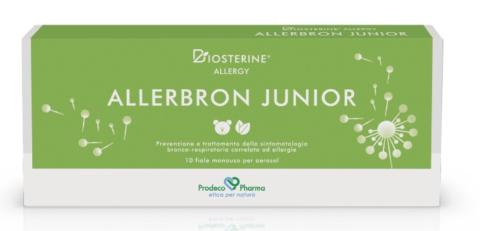BIOSTERINE ALLERGY ALLERBRON JUNIOR 10 FIALE DA 5 ML - FarmaLucia