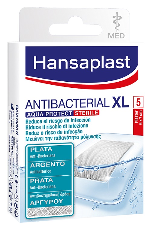 HANSAPLAST AQUA PROTECT EXTRA LARGE SILVER 5 PEZZI - FarmaLucia