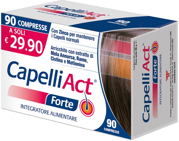 CAPELLI ACT FORTE 90 COMPRESSE - FarmaLucia
