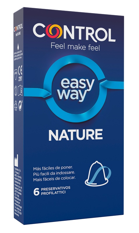 PROFILATTICO CONTROL EASY WAY NATURE 6 PEZZI - FarmaLucia