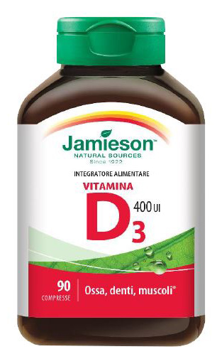 JAMIESON VITAMINA D 400 90 COMPRESSE - FarmaLucia