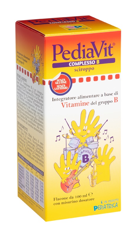 PEDIAVIT COMPLESSO B SCIROPPO 100 ML - FarmaLucia