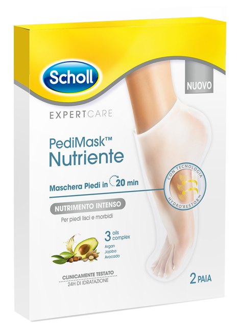 SCHOLL EXPERTCARE PEDIMASK NUTRIENTE 3 OILS COMPLEX - FarmaLucia