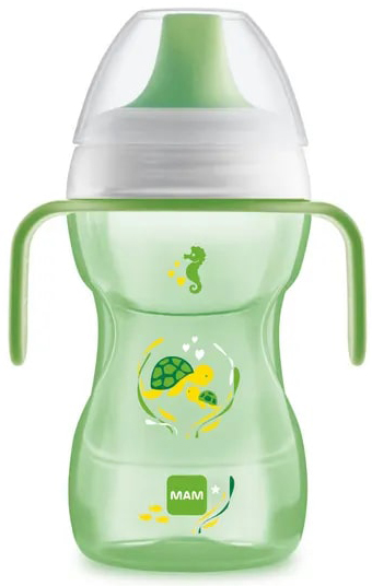 MAM TAZZA FUN TO DRINK 270 ML 8+ BECCUCCIO RIGIDO NEUTRO - FarmaLucia