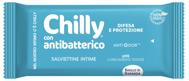 CHILLY SALVIETTE INTIME ANTIBATTERICHE 12 PEZZI - FarmaLucia