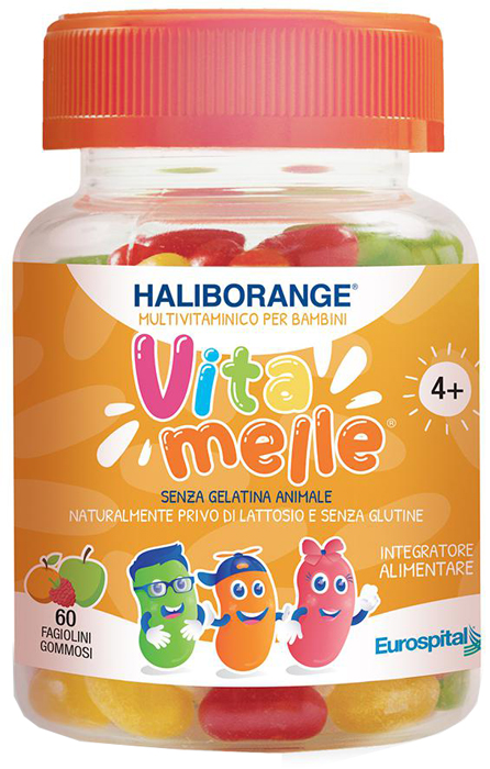 HALIBORANGE VITAMELLE 60 JELLY BEANS DA 1,44 G - FarmaLucia
