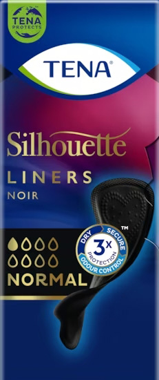 PROTEGGI SLIP NERO INCONTINENZA LEGGERA TENA SILHOUETTE NOIR NORMAL 26 PEZZI - FarmaLucia