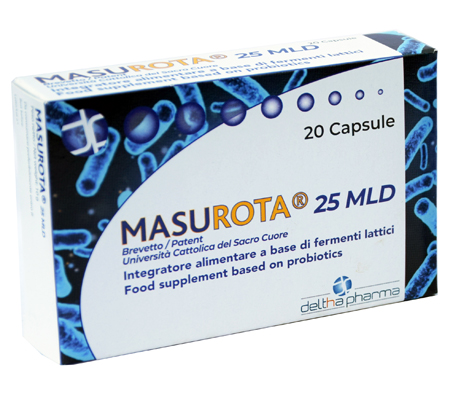 MASUROTA 25MLD 20 CAPSULE - FarmaLucia