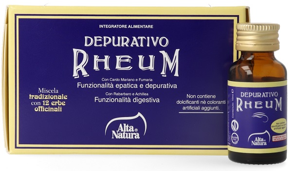 DEPURATIVO RHEUM 8 FLACONCINI DA 10 ML - FarmaLucia