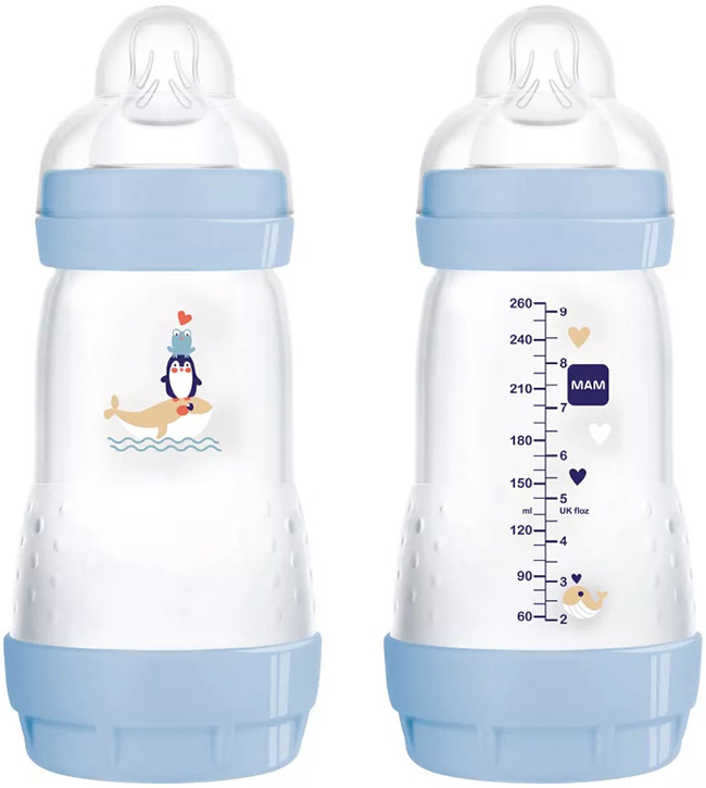 MAM BIBERON EASY START 260 ML 2+ TETTARELLA 2 MASCHIO - FarmaLucia