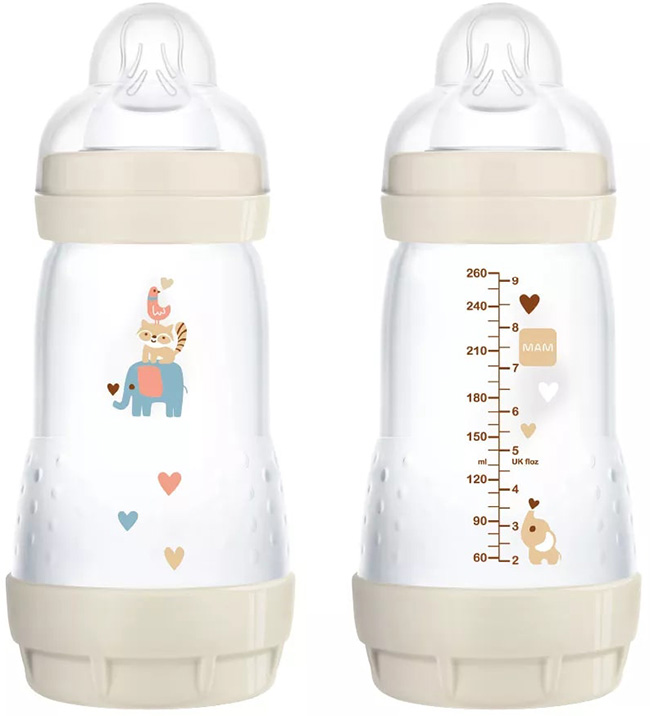 MAM BIBERON EASY START 260 ML 2+ TETTARELLA 2 NEUTRO - FarmaLucia
