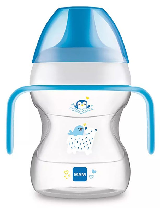 MAM LEARN TO DRINK CUP 190 ML 6+ BECCUCCIO RIGIDO MASCHIO - FarmaLucia
