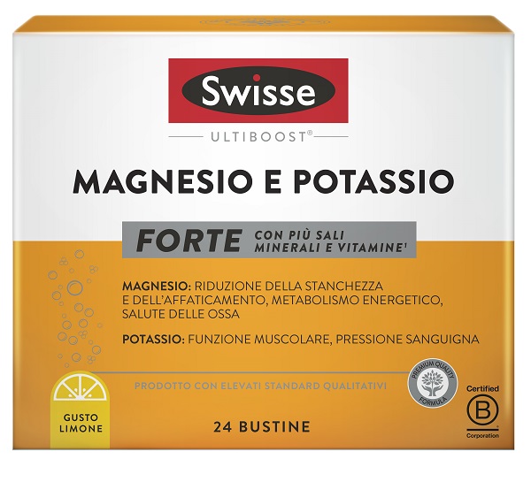 SWISSE MAGNESIO POTASSIO FORTE 24 BUSTINE - FarmaLucia