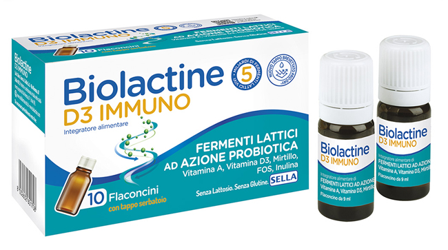 BIOLACTINE D3 IMMUNO 10 FLACONCINI - FarmaLucia