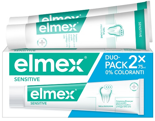 ELMEX SENSITIVE DENTIFRICIO BITUBO 2X75 ML - FarmaLucia