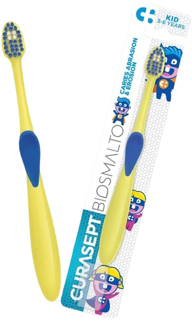 CURASEPT SPAZZOLINO BIOSMALTO KIDS 3-6 ANNI - FarmaLucia