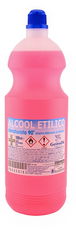 ALCOOL ETILICO DENATURATO 90 GRADI 1 LITRO - FarmaLucia
