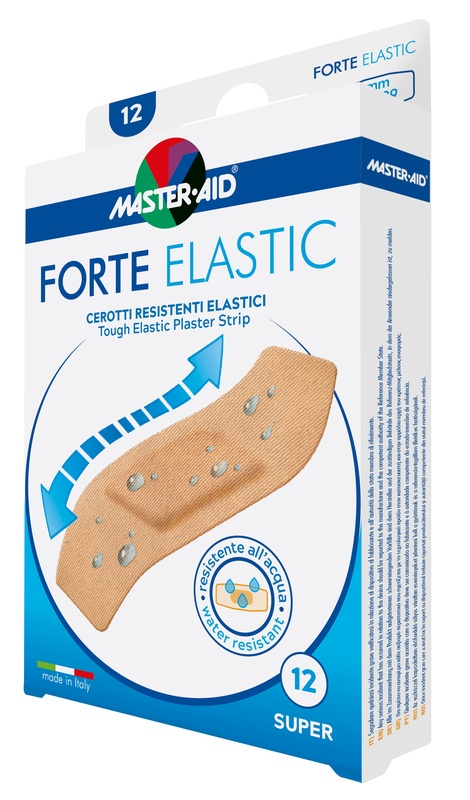 CEROTTO MASTER-AID ELASTIC SUPER 12 PEZZI - FarmaLucia