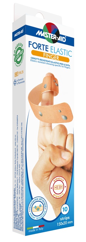CEROTTO MASTER-AID ELASTIC FINGER 10 PEZZI - FarmaLucia
