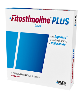 GARZA FITOSTIMOLINE PLUS 10 X 10 CM - FarmaLucia