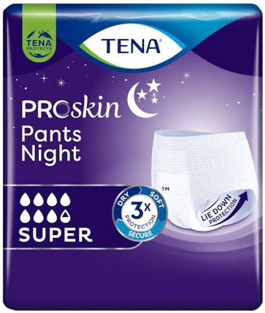 PANNOLONE PULL UP NOTTE TENA PANTS NIGHT M 10 PEZZI - FarmaLucia