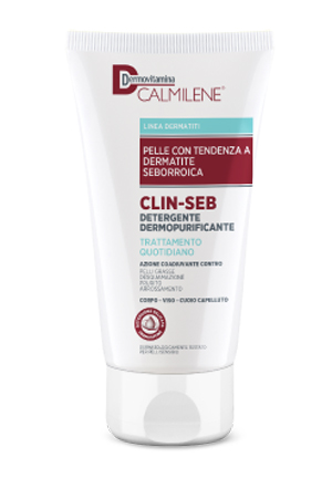 DERMOVITAMINA CALMILENE CLIN-SEB DETERGENTE DERMOPURIFICANTE TRATTAMENTO QUOTIDIANO 200 ML - FarmaLucia