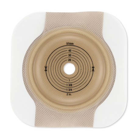 CONFORM 2 PLACCA CONVESSA SOFT CON B/A CERAPLUS FLANGIA 55 MM PLACCA RITAGLIABILE 13-38 MM 5 PEZZI - FarmaLucia