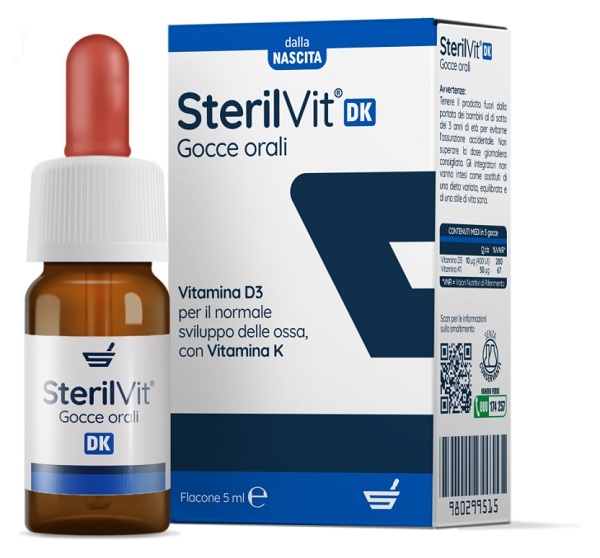 STERILVIT DK GOCCE 5 ML - FarmaLucia